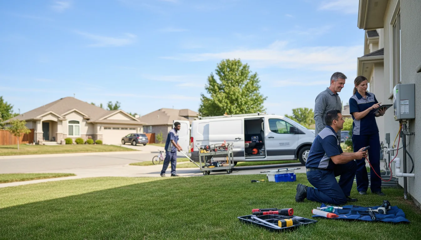 Professional Tankless Water Heater Parts Repair or Replacement in Verden, OK